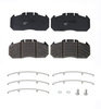 Torqstop 23D1310 Disc Brake Pad Set Disc Brake Pad Set - with Hardware, FMSI No. D1310-8425, 23K GAWR