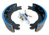 23K1443E by TORQSTOP - Drum Brake Shoe Kit - 15 in. Drum Dia., 4 in. Shoe Width, 1443E FMSI