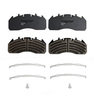Torqstop 29D1708 Disc Brake Pad Set Disc Brake Pad Set - with Hardware, FMSI No. D1708-8931, 29K GAWR