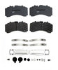 29D2252 by TORQSTOP - Disc Brake Pad Set - with Hardware, FMSI No. D2252-9490, 29K GAWR