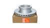 RUB76603 by TORQSTOP - Disc Brake Rotor - U-Shaped Type, without Hardware, M16 x 1.5 BCD