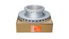 RUB76612 by TORQSTOP - Disc Brake Rotor - U-Shaped Type, w/o Hardware, 16.93" Overall Diameter