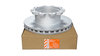 Torqstop RUW76619 Disc Brake Rotor Disc Brake Rotor - U-Shaped Type, w/o Hardware, Wabco PAN™ 22