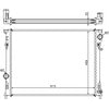 Nissens 61014A Radiator Radiator
