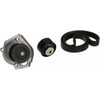 Gates TCKWP345 Engine Timing Belt Kit with Water Pump PowerGrip Premium Timing Component Kit with Water Pump (TCKWP)