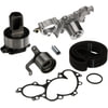 Gates TCKWP240C Engine Timing Belt Kit with Water Pump PowerGrip Premium Timing Component Kit with Water Pump (TCKWP)