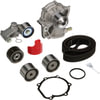 Gates TCKWP254A Engine Timing Belt Kit with Water Pump PowerGrip Premium Timing Component Kit with Water Pump (TCKWP)