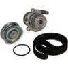 Gates TCKWP296M Engine Timing Belt Kit with Water Pump PowerGrip Premium Timing Component Kit with Water Pump (TCKWP)