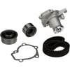 Gates TCKWP284 Engine Timing Belt Kit with Water Pump PowerGrip Premium Timing Component Kit with Water Pump (TCKWP)