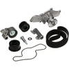 Gates TCKWP214 Engine Timing Belt Kit with Water Pump PowerGrip Premium Timing Component Kit with Water Pump (TCKWP)