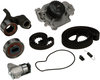 Gates TCKWP226A Engine Timing Belt Kit with Water Pump PowerGrip Premium Timing Component Kit with Water Pump (TCKWP)