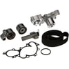 Gates TCKWP271C Engine Timing Belt Kit with Water Pump PowerGrip Premium Timing Component Kit with Water Pump (TCKWP)