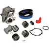 Gates TCKWP328ARB Engine Timing Belt Kit with Water Pump RPM High Performance Timing Belt Component Kit with Water Pump