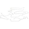 919-113 by DORMAN - Stainless Steel Brake Line Kit