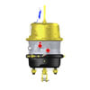 85107268 by VOLVO - Air Brake Chamber - GoldSeal, Type 30/30 Combination, 5/8-18 UNF Push Rod