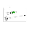 68507420AA by MOPAR - Drive Axle Shaft Bearing