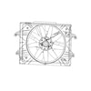 Mopar 68268606AE Engine Cooling Fan Module Engine Cooling Fan Module