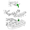 Mopar 55077569AC Bumper Cover Bracket Bumper Cover Bracket - Front, Left, For 2004-2006 Dodge Durango