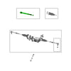 Mopar 68528058AA Steering Tie Rod End Kit Steering Tie Rod End Kit - Inner, For 2021-2023 Ram 1500