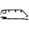 Betts Hd A84R Mud Flap Hanger Mud Flap Hanger - 27.75in x Nominal Length, 0.75in Square Straight Bar