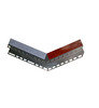 RT35 by BETTS HD - Mud Flap Conspicuity Reflectors Pair Angled 22" X 3"