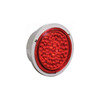 452084 by BETTS HD - Stop / Tail Light - Red Flat Lens, 45 LED's, 12V/24V, 45-Series Gray Housing