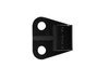 Betts Hd B750L Mud Flap Hanger Bracket Left Side Mud Flap Hanger Mounting Bracket, 0.750" ID, 2.000" Hole Centers