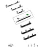Mopar 68461641AB Running Board Running Board - with Hinge and Screws, For 2019-2023 Ram