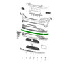 Mopar 6CH60SZ7AA Bumper Cover Molding Bumper Cover Molding - Right, For 2016-2020 Dodge Durango