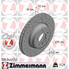 Zimmermann 150.3441.52 Disc Brake Rotor SPORT COAT Z
