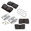 Meritor KIT2252LCM7400 Disc Brake Pad Disc Brake Pad, ADB, 8 1/2 in. Backing Plate Width, Twin Piston, 4 3/8 in. Backing