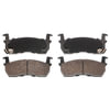 Advics AD0308 Disc Brake Pad Set Ultra-Premium Ceramic Formulation Brake Pads