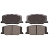 Advics AD0356 Disc Brake Pad Set Ultra-Premium Ceramic Formulation Brake Pads
