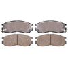 Advics AD0484 Disc Brake Pad Set Ultra-Premium Ceramic Formulation Brake Pads