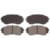 AD0551 by ADVICS - Ultra-Premium Ceramic Formulation Brake Pads