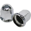 Alcoa 001813 Wheel Nut Cover Wheel Nut Cover - For 33 mm. Hex Flange Nut for Trucks, Chrome, 10 Display Pack