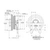Kit Masters 010020722X Engine Cooling Fan Clutch Pulley Bracket Kysor-Style Hub - Remanufactured