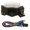 Hayden 3655 Auxiliary Engine Cooling Fan Relay Engine Cooling Fan Controller - Adjustable, 25A, 8 Terminals, 12V, Black,