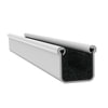 Fairchild 0133-3X2 Window Channel Window Channel -Stainless Steel Beaded Steel Core, With Rigid Pile Lining Uncovered