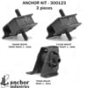 Anchor Motor Mounts 300123 Engine Mount Kit ENGINE MNT KIT