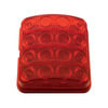 United Pacific CTL5152LED Tail Light Lens Tail Light - Red Lens, for 1951-1952 Chevy Passenger Car