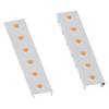 Panelite 10742925 Light Bar AIR CLEANER LITE BAR PR PB378/379/388/389 13"/15" FRNT STD W/3/4" RD AMBR LED(6)