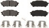 D1004 by BENDIX - CQ Disc Pad Set