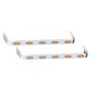 Panelite 10982249 Sleeper Skirt Kit SLEEPER SKIRT PAIR PB 389 LH '18+ 72" LONG 4" WIDE W/M1 AMBER LED (5)