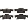 D1498 by BENDIX - CQ Disc Pad Set