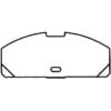 Bendix D151 Disc Brake Pad Set DISC PAD PKG