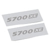 50952001 by PANELITE - REAR CENTER FAIRING TRIM, WS 5700XE W/5700XE ETCHED SS