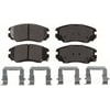 D1421 by BENDIX - CQ Disc Pad Set