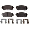 D1539 by BENDIX - CQ Disc Pad Set