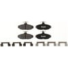D347 by BENDIX - CQ Ceramic Brake Disc Pad Set, Rear